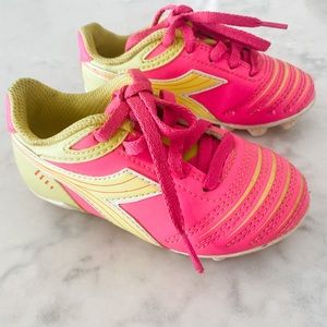 Diadora toddler girl cleats